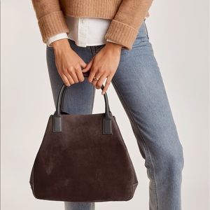 SHINOLA Runwell Suede Tote - Barely Used
